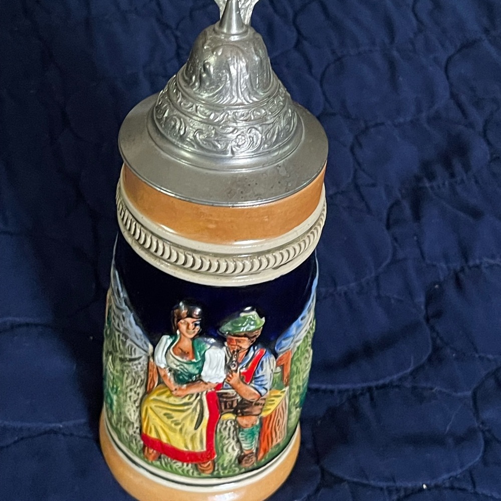 Beer stein.